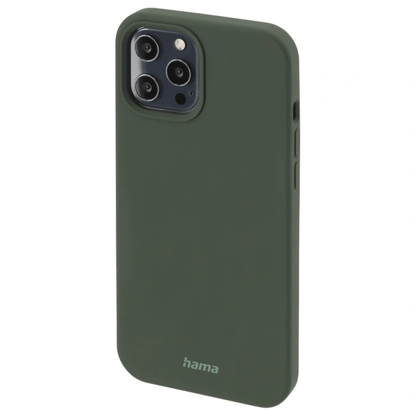 Hama MagCase Finest Feel PRO, kryt pro Apple iPhone 12 Pro Max, zelený