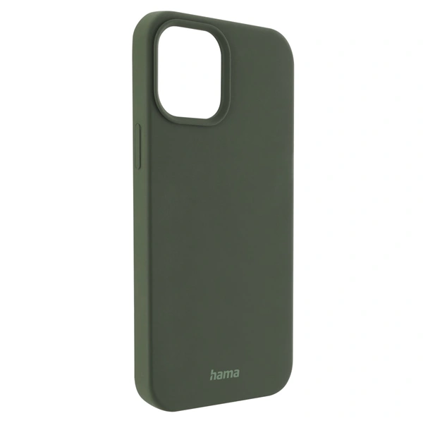 Hama MagCase Finest Feel PRO, kryt pro Apple iPhone 12 Pro Max, zelený