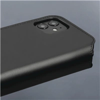 Hama MagCase Finest Sense, otevírací pouzdro pro Apple iPhone 12 mini, černé