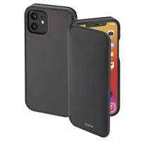 Hama MagCase Finest Sense, otevírací pouzdro pro Apple iPhone 12/12 Pro, černé