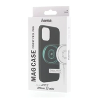 Hama MagCase Finest Feel PRO, kryt pro Apple iPhone 13 mini, zelen