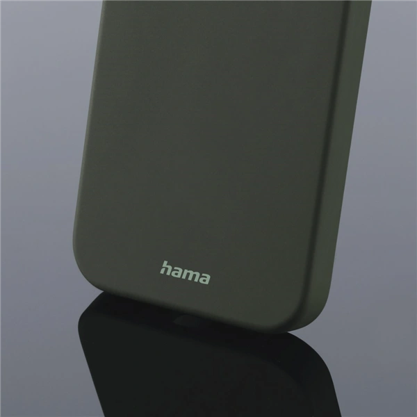 Hama MagCase Finest Feel PRO, kryt pro Apple iPhone 13 mini, zelený