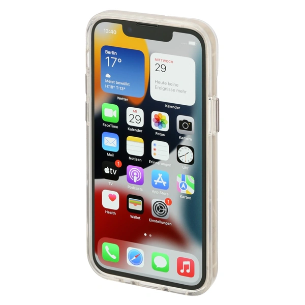 Hama MagCase Safety, kryt pro Apple iPhone 13 mini, průhledný