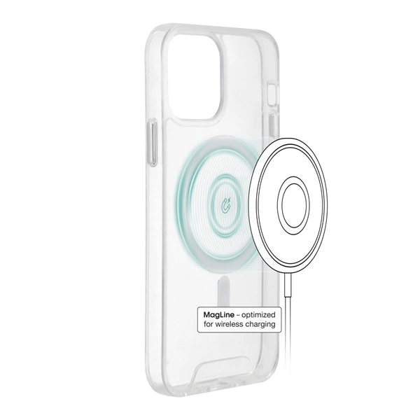 Hama MagCase Safety, kryt pro Apple iPhone 13 mini, průhledný