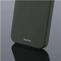 Hama MagCase Finest Feel PRO, kryt pro Apple iPhone 13, zelený
