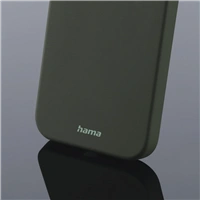 Hama MagCase Finest Feel PRO, kryt pro Apple iPhone 13, zelen