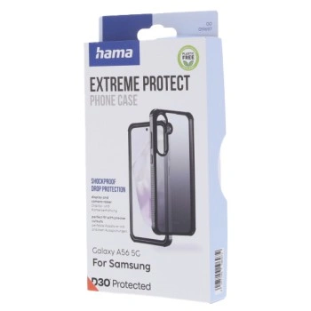 Hama Extreme Protect, kryt pro Samsung Galaxy A56 5G, D3O®, černý