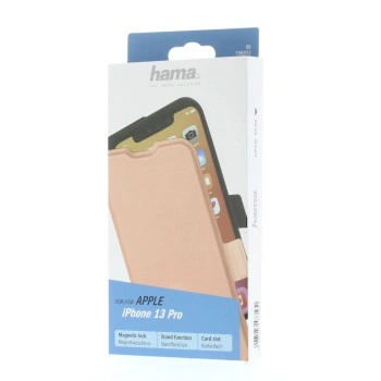 Hama Single 2.0, otevírací pouzdro pro Apple iPhone 13 Pro, růžové