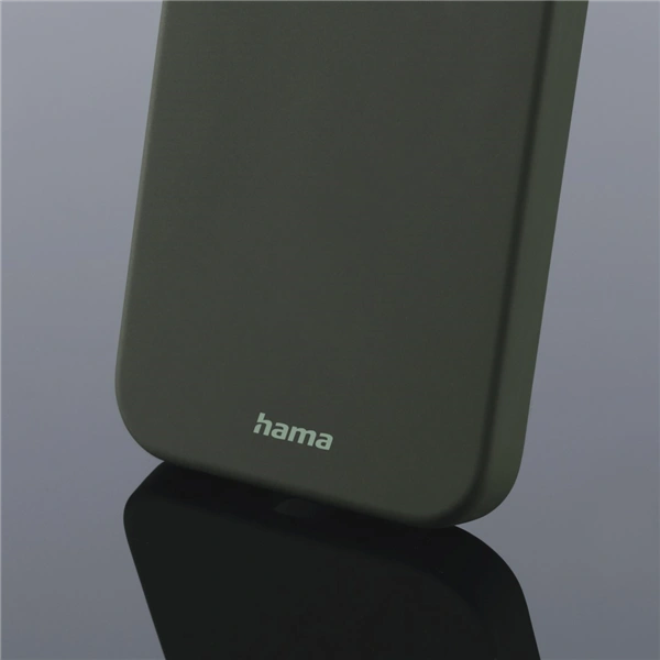 Hama MagCase Finest Feel PRO, kryt pro Apple iPhone 13 Pro, zelený