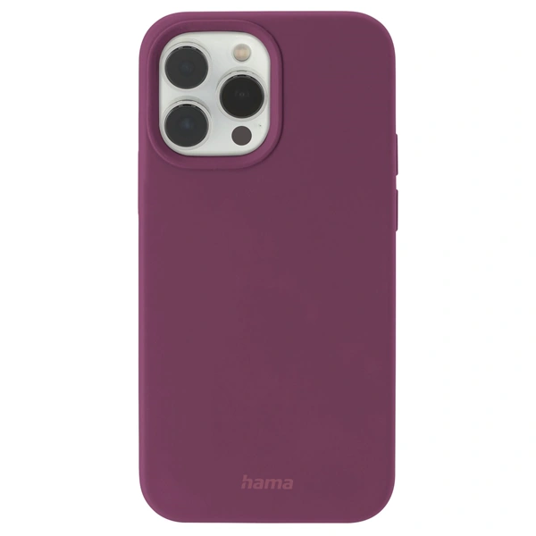 Hama MagCase Finest Feel PRO, kryt pro Apple iPhone 13 Pro, bordový