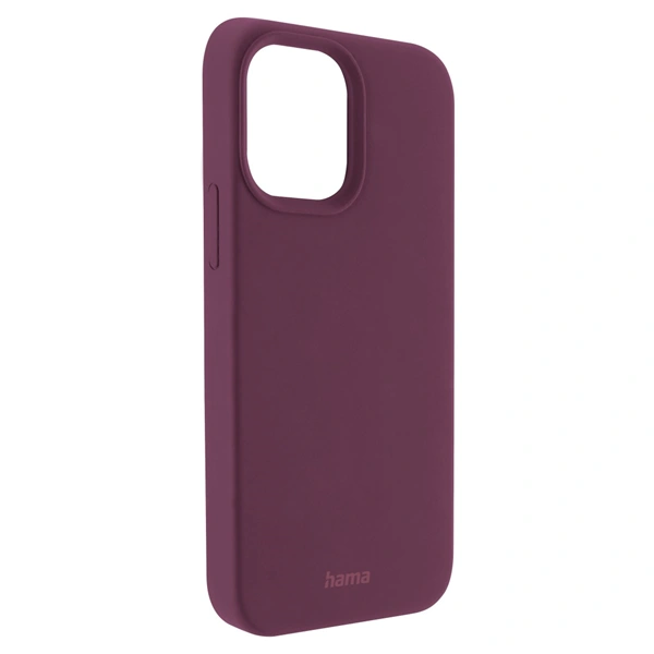 Hama MagCase Finest Feel PRO, kryt pro Apple iPhone 13 Pro, bordový