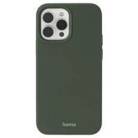 Hama MagCase Finest Feel PRO, kryt pro Apple iPhone 13 Pro Max, zelen