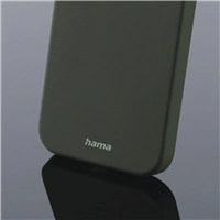 Hama MagCase Finest Feel PRO, kryt pro Apple iPhone 13 Pro Max, zelen