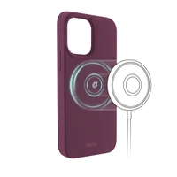 Hama MagCase Finest Feel PRO, kryt pro Apple iPhone 13 Pro Max, bordov