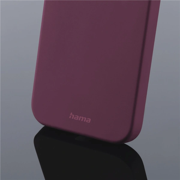 Hama MagCase Finest Feel PRO, kryt pro Apple iPhone 13 Pro Max, bordový
