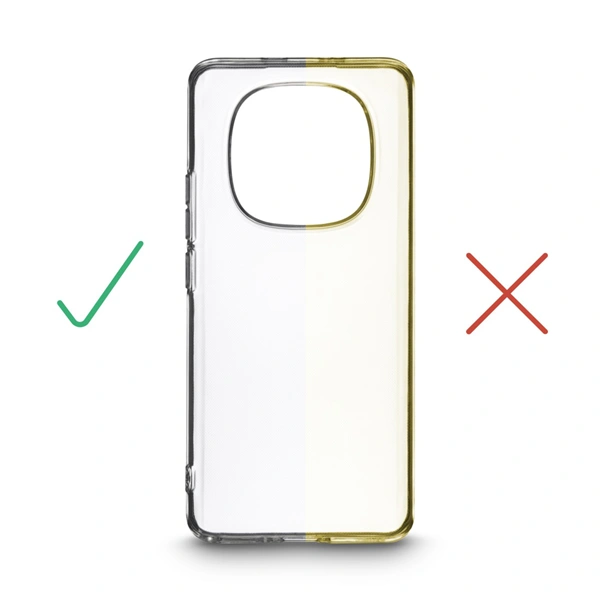 Hama Always Clear, kryt pro Xiaomi Redmi Note 15 4G/5G, vždy průhledný, nežloutne
