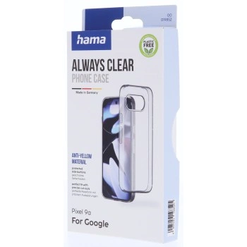 Hama Always Clear, kryt pro Google Pixel 9a, vždy průhledný, nežloutne