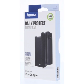Hama Daily Protect, pouzdro-knížka pro Google Pixel 9a, funkce stojanu, černé