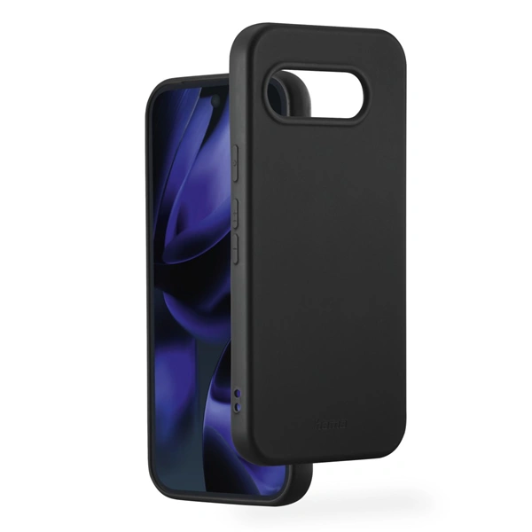 Hama Fantastic Feel, kryt pro Google Pixel 9a, hebký povrch, černý