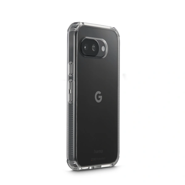 Hama Extreme Protect, kryt pro Google Pixel 9a, D3O®, nežloutne, průhledný