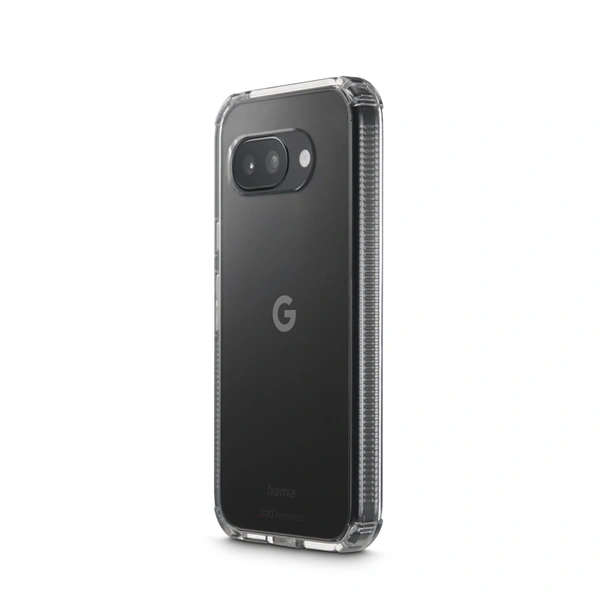 Hama Extreme Protect, kryt pro Google Pixel 9a, D3O®, nežloutne, průhledný