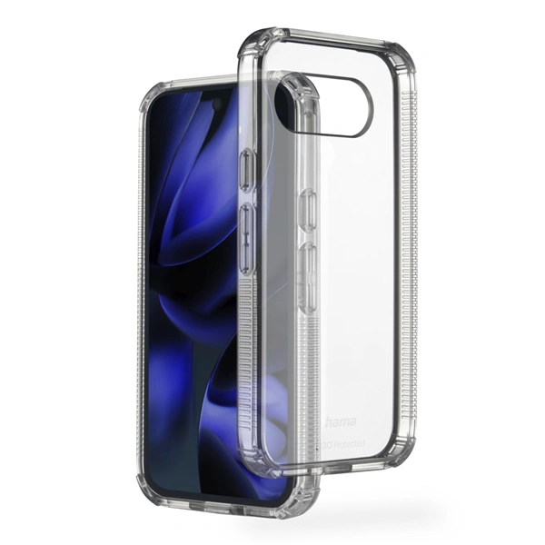 Hama Extreme Protect, kryt pro Google Pixel 9a, D3O®, nežloutne, průhledný
