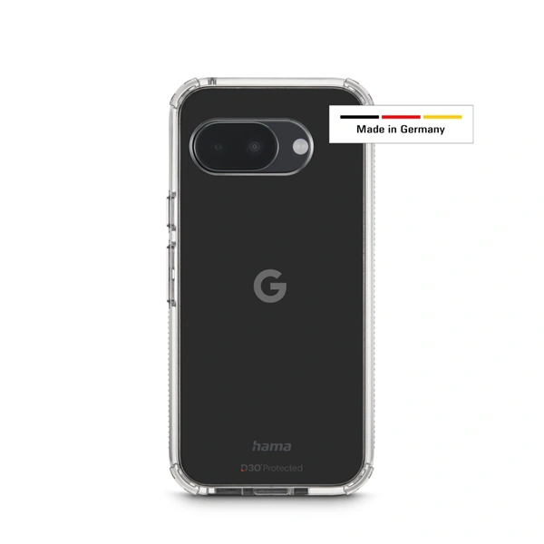 Hama Extreme Protect, kryt pro Google Pixel 9a, D3O®, nežloutne, průhledný