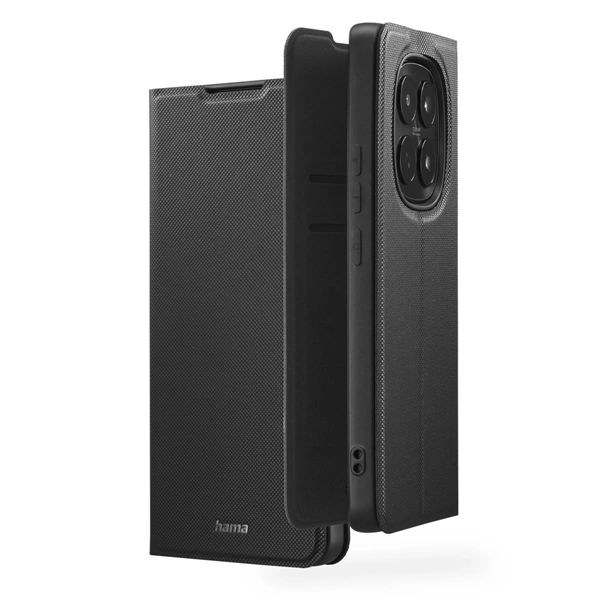 Hama Daily Protect, pouzdro-knížka pro Xiaomi Redmi Note 15 4G/5G, funkce stojanu, černé