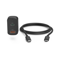 Hama USB-C napájecí zdroj do auta, Power Delivery, 5-20 V, 65 W, 1,5 m