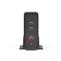 Hama USB nabíjecí stanice GaN, 2x USB-C PD, 1x USB-A (1x QC), 140 W