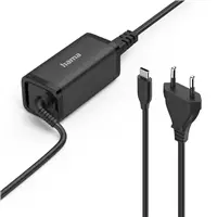Hama USB-C napájecí zdroj pro notebooky, Power Delivery, GaN, 5-20 V, 45 W