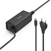 Hama USB-C napájecí zdroj pro notebooky, Power Delivery, GaN, 5-20 V, 100 W