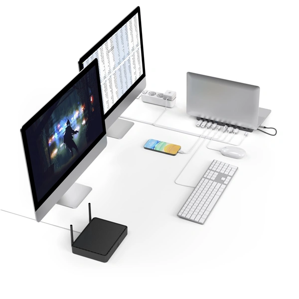 Hama USB-C dokovací stanice Connect2Office Pro, 10 připojení