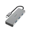 Hama USB-C hub, 4 porty, USB 3.2, 10 Gb/s, hliníkový