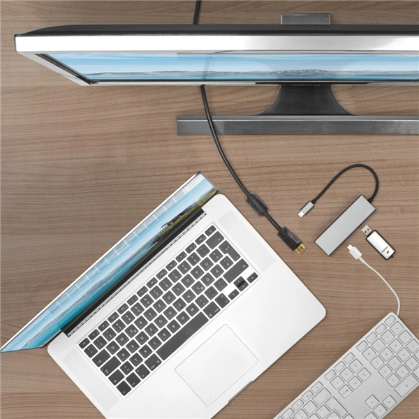 Hama USB hub, multiport, 2x USB-A, USB-C PD, HDMI, USB 3.2 5 Gb/s