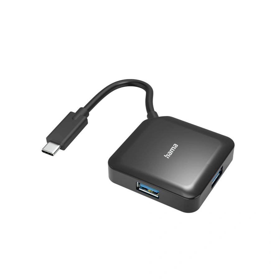 Hama USB-C hub, 1:4, USB 3.2 Gen1