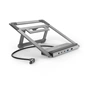 Hama USB-C dokovací stanice a stojan pro notebook Connect2Office Stand, 12 portů