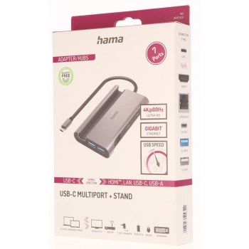 Hama USB-C hub Connect2Mobile V2, multiport, 7 portů