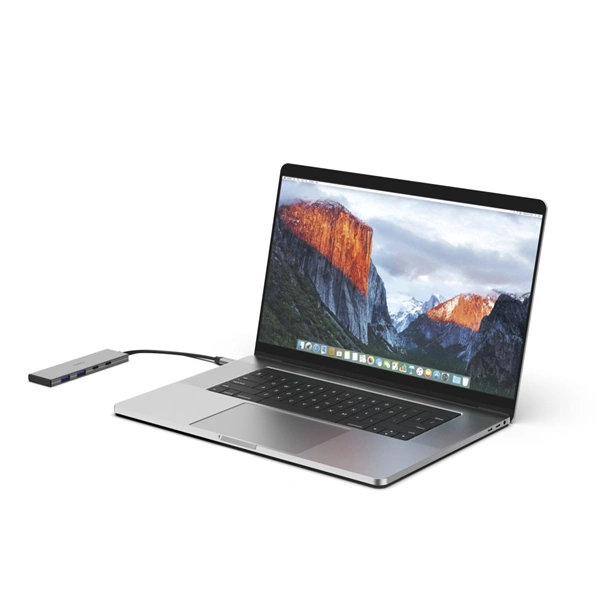 Hama USB-C hub, 4 porty, USB 3.2 10 Gb/s, PD 100 W, hliníkový