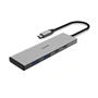 Hama USB-C hub, 4 porty, USB 3.2 10 Gb/s, PD 100 W, hliníkový