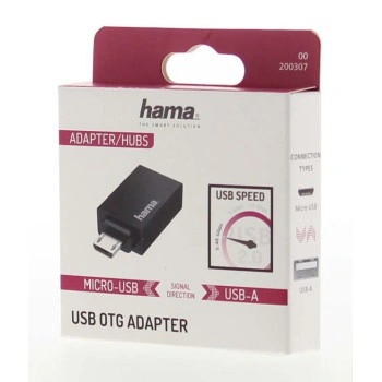 Hama redukce micro USB na USB-A (OTG), kompaktní