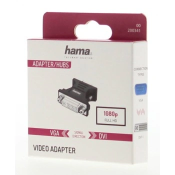 Hama redukce VGA na DVI zásuvku (rozbalený)