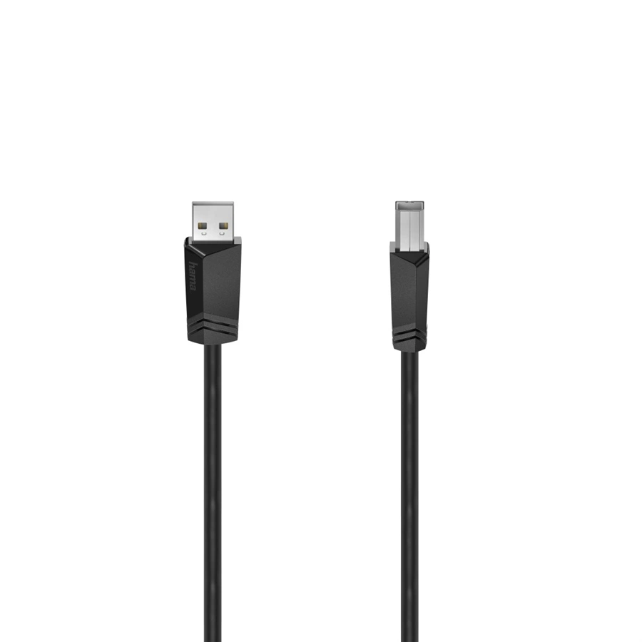 Hama USB 2.0 kabel typ A-B, 1,5 m