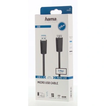 Hama micro USB 3.0 kabel 0,75 m