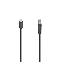 Hama USB-C 2.0 kabel typ C  typ B, 1,5 m (rozbalený)