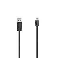 Hama USB-C 3.2 Gen1 kabel typ A-C 0,75 m, černý