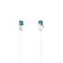 Hama síťový kabel Flexi-Slim Cat6a U/UTP RJ45 3 m, 10 Gb/s, tenký
