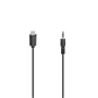 Hama audio adaptérový kabel USB-C na jack 3,5 mm, aktivní, 0,75 m