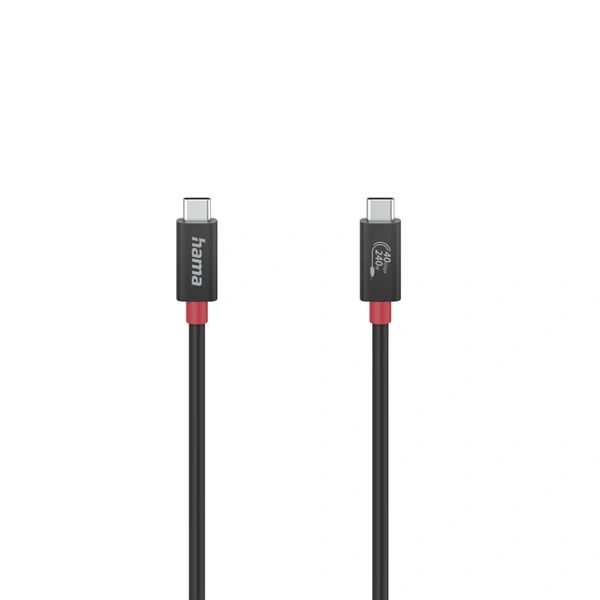 Hama USB-C kabel USB4, 1 m, 40 Gb/s, 240 W