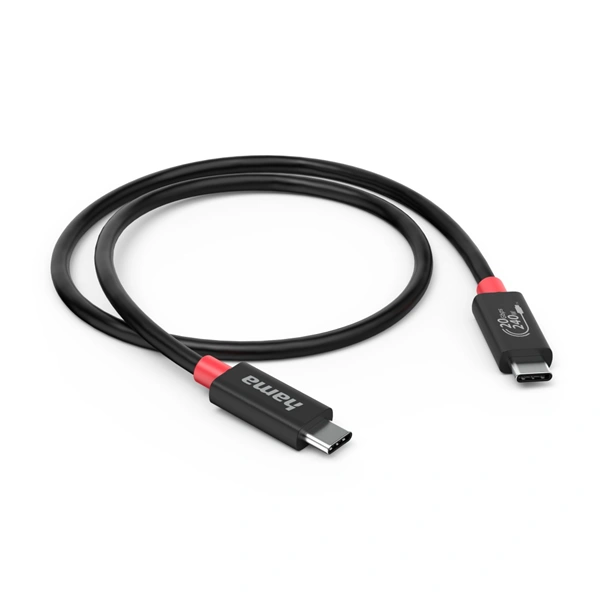 Hama USB-C kabel USB4, 2 m, 20 Gb/s, 240 W